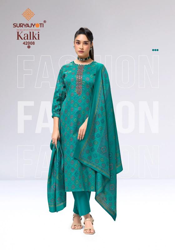 Suryajyoti kalki vol 42 dress material wholesale in mumbai